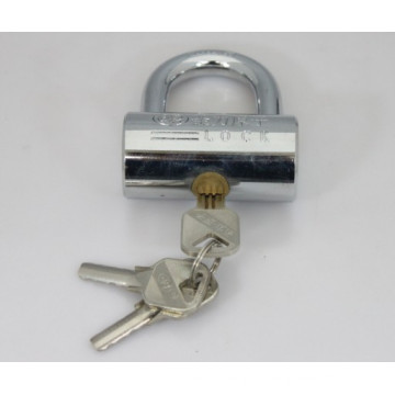 Chrome Plated Hammer Atom Padlock